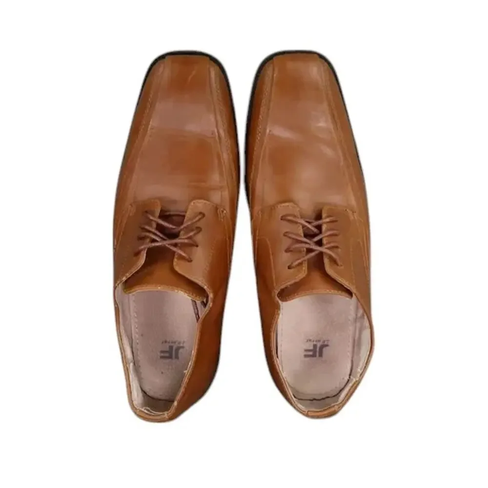 J.Ferrar Shoes Mens 9 Oxford Derby Dress Formal Classic Bike Toe Professional